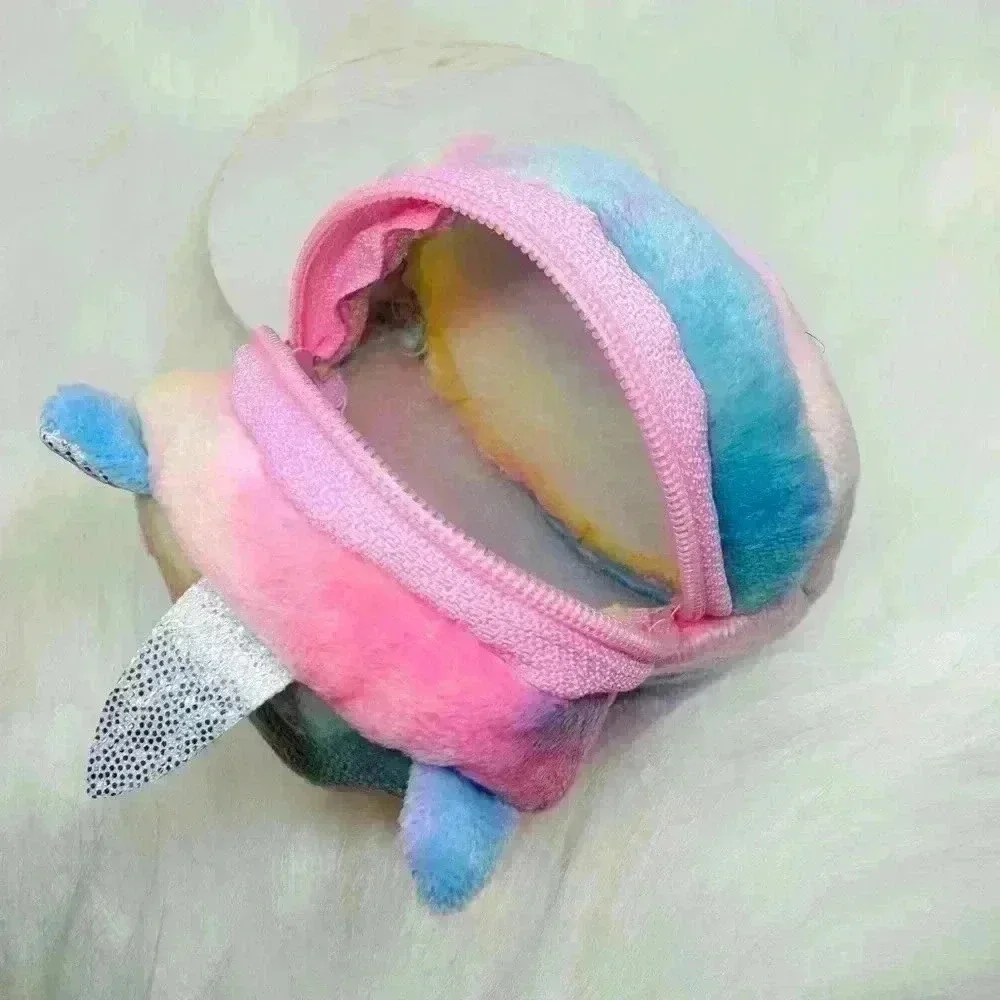 Cute Unicorn Rainbow Tie-Dye Coin Purse